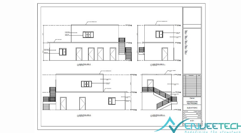 Facade Shop Drawing Services in USA, Canada